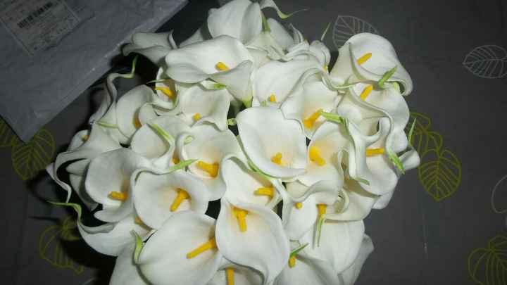 Suite de mes fleurs pour mes centres de tables - 1