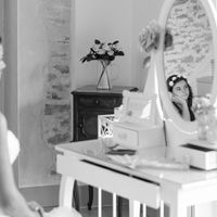 Coiffeuse acheté d'occasion 40€ sur le Bon Coin et repeinte