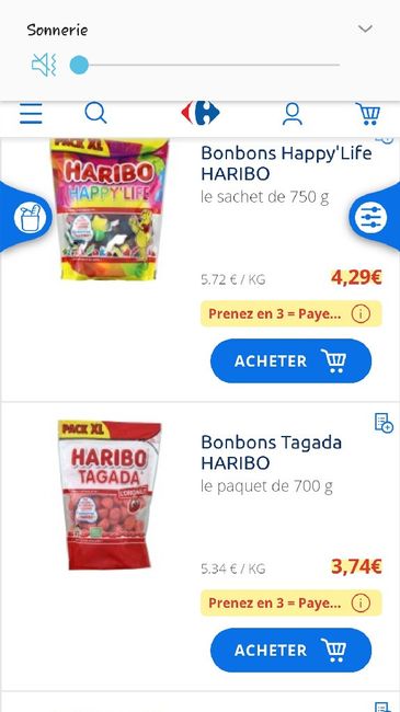 Vente haribo - 1