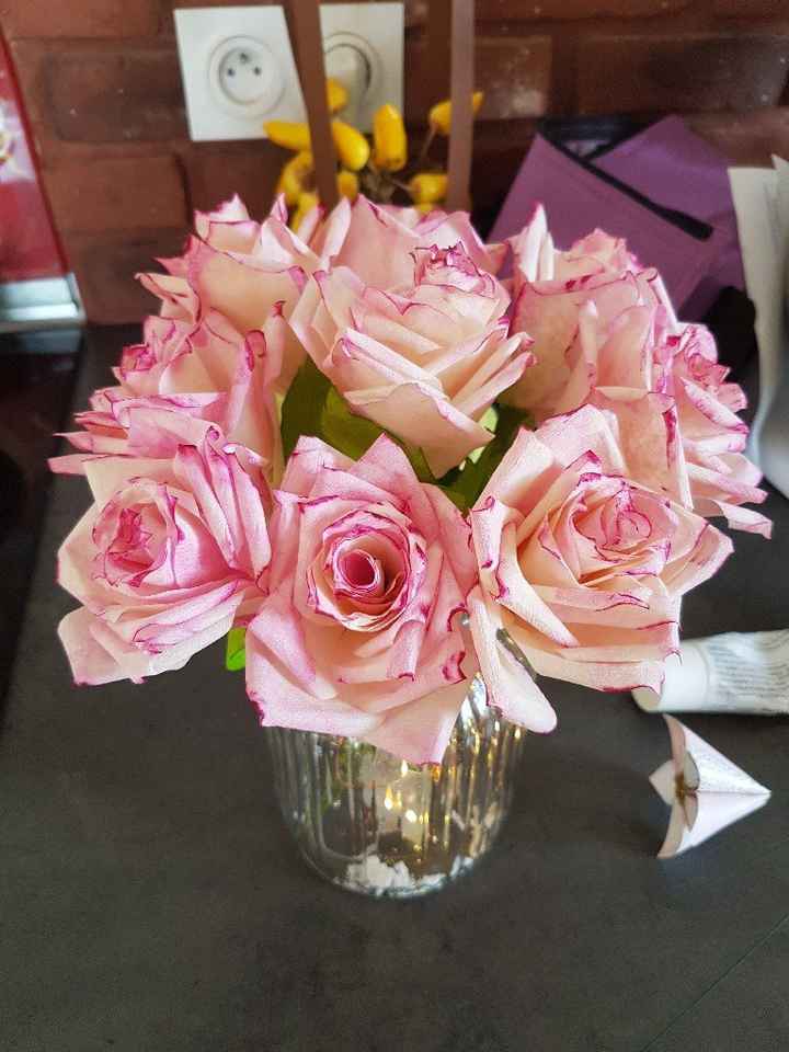 Roses en filtres a café - 1