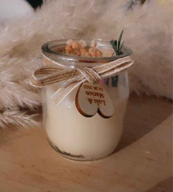 Bougies personnalisables - 1