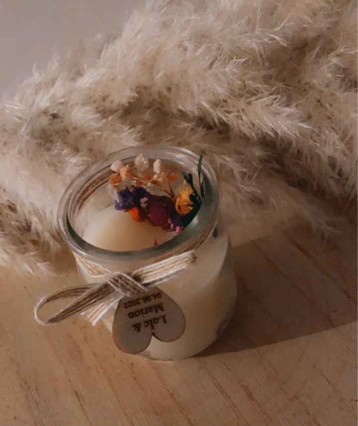Bougies personnalisables - 2