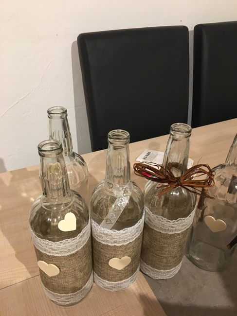 Hier on a commencé nos diy - 2