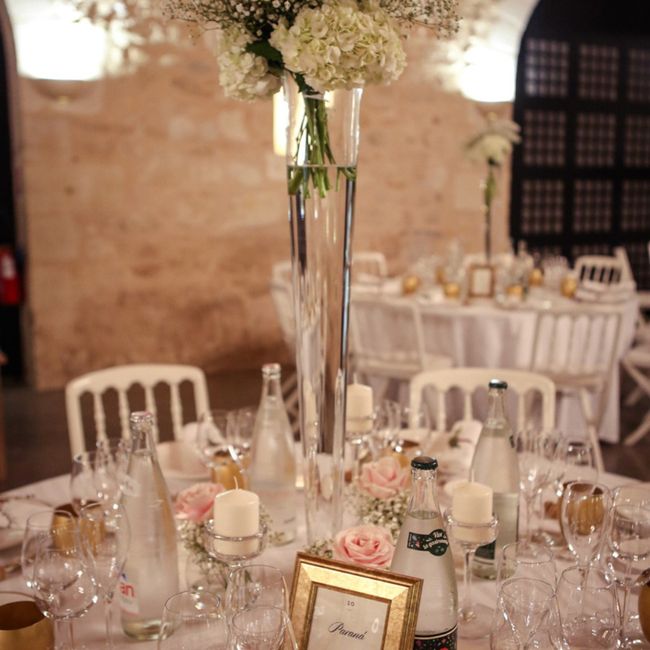 Décoration rose poudré et blanc 4