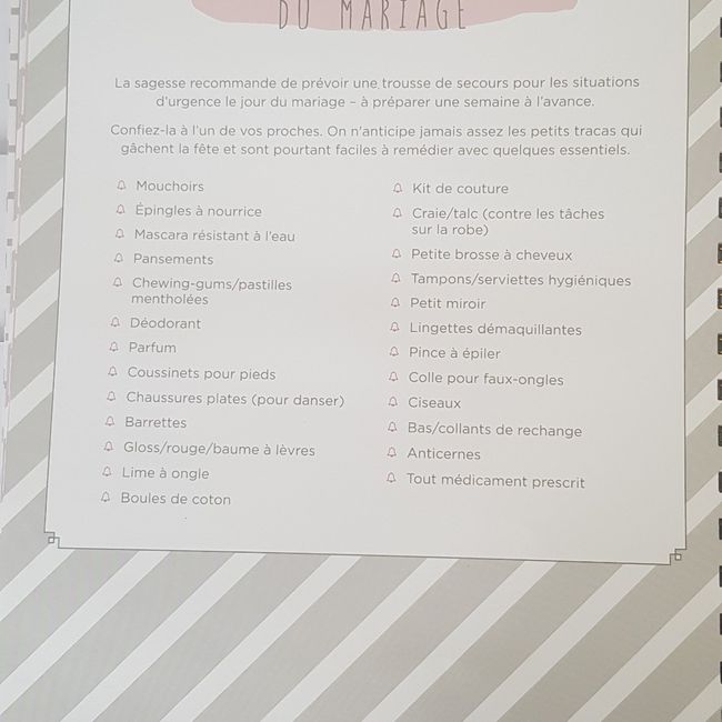 Liste de chose à faire 2