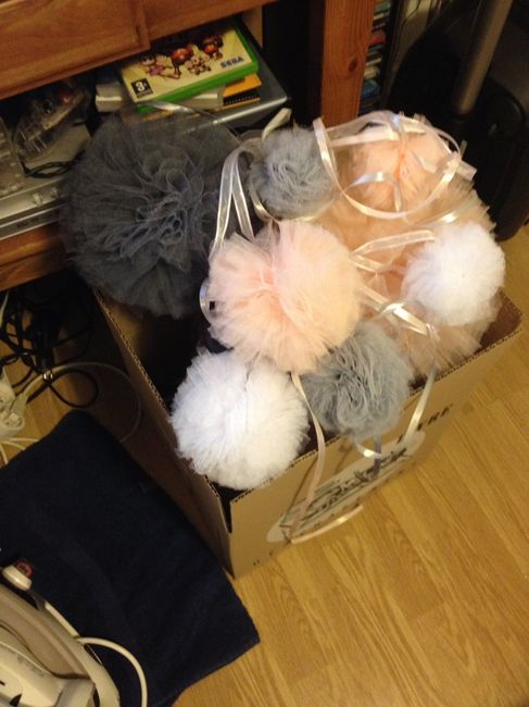 les pompons de tulle