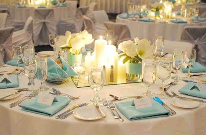 Inspiration couleurs argent, bleu pastel et blanc - 15