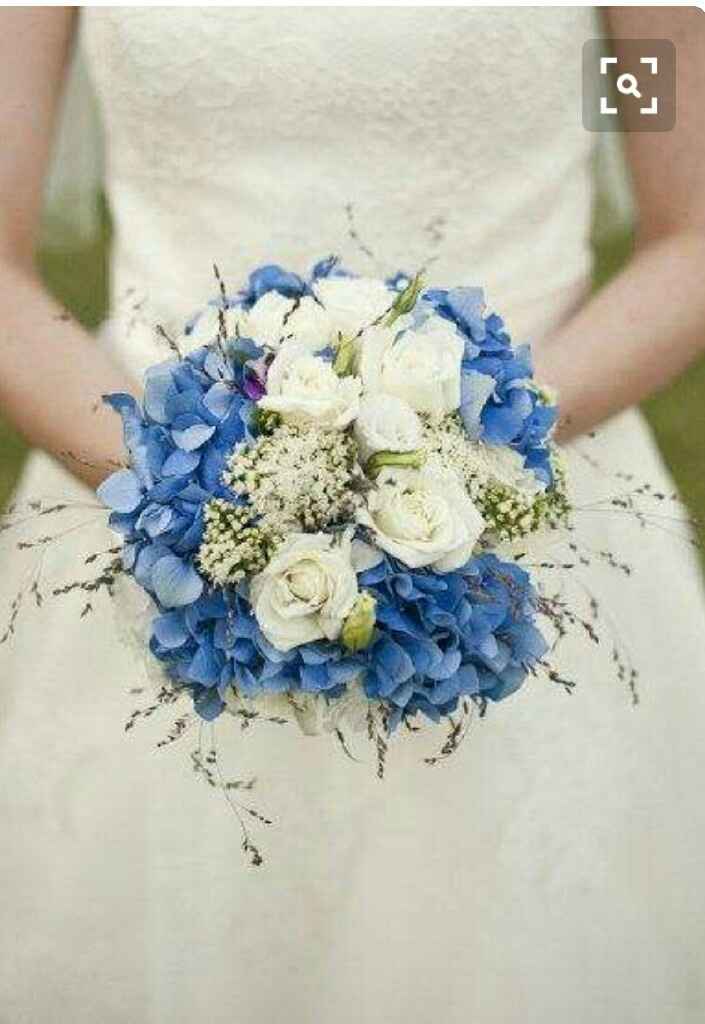 Inspiration bouquet bleu - 1