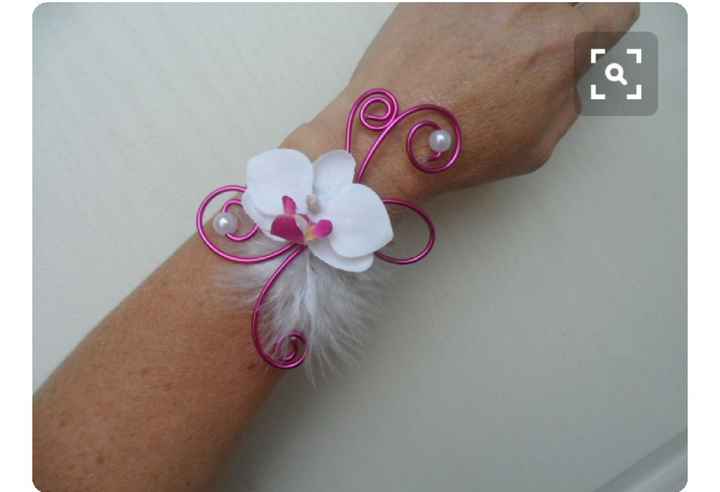 Inspiration : bracelet fleurs pour témoin/ dh - 10
