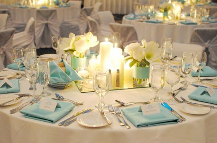 Inspiration couleurs argent, bleu pastel et blanc - 15
