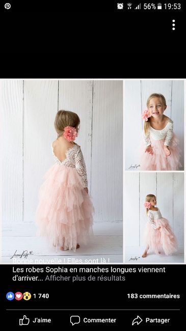 Robe de cérémonie petite fille - 2