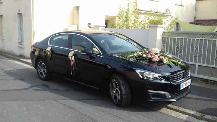 Voiture de la mariée 