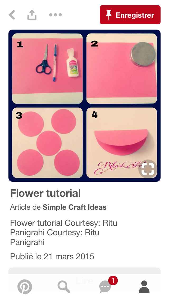 Tuto fleur origami tombante 00