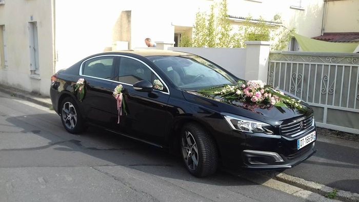 Voiture de la mariée 