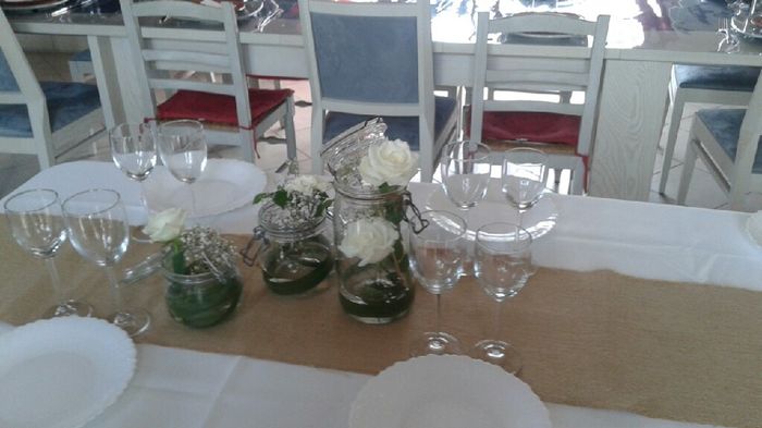 Deco et fleurs des tables - 3