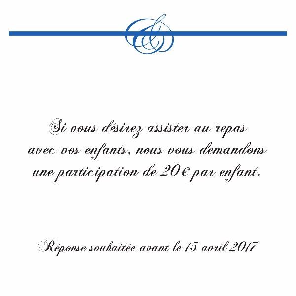 Invitation Enfant