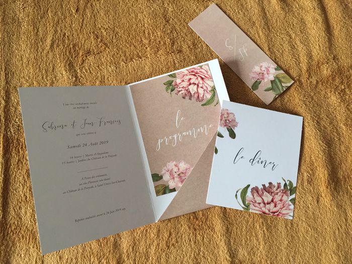 Faire-parts reçus, future mariée stressée ! - 2