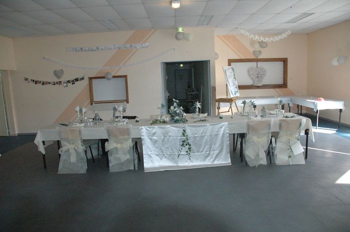 la table d'honneur
