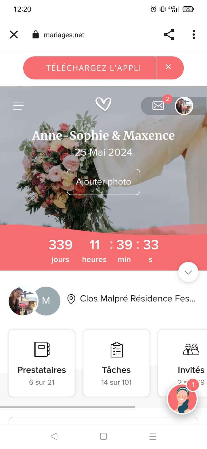 Capture depuis l'application mobile ton compte à rebours et partage-le ⏳😍 - 1