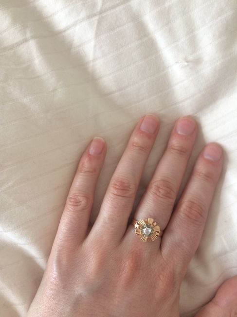 Bague de fiançailles neuve, bijoux de famille ou occasion 2