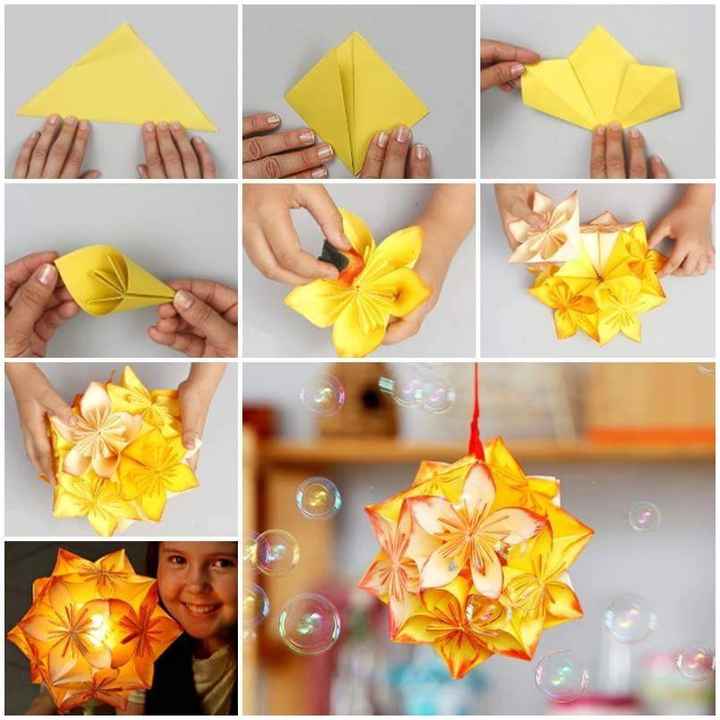 Boule origami - 1