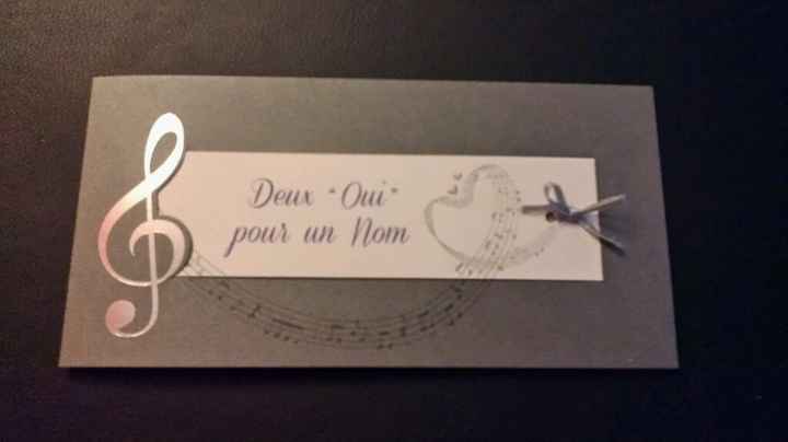 Notre faire part - 1
