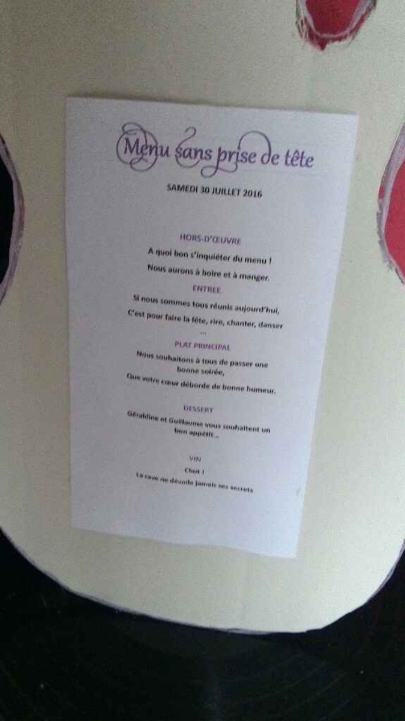 Menu - 1