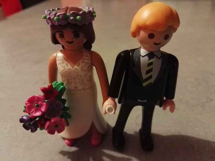 Figurines pour notre gâteau