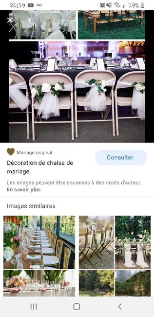 Avis: décoration chaises - 1