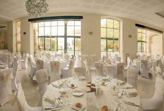 salle de réception côté verrière