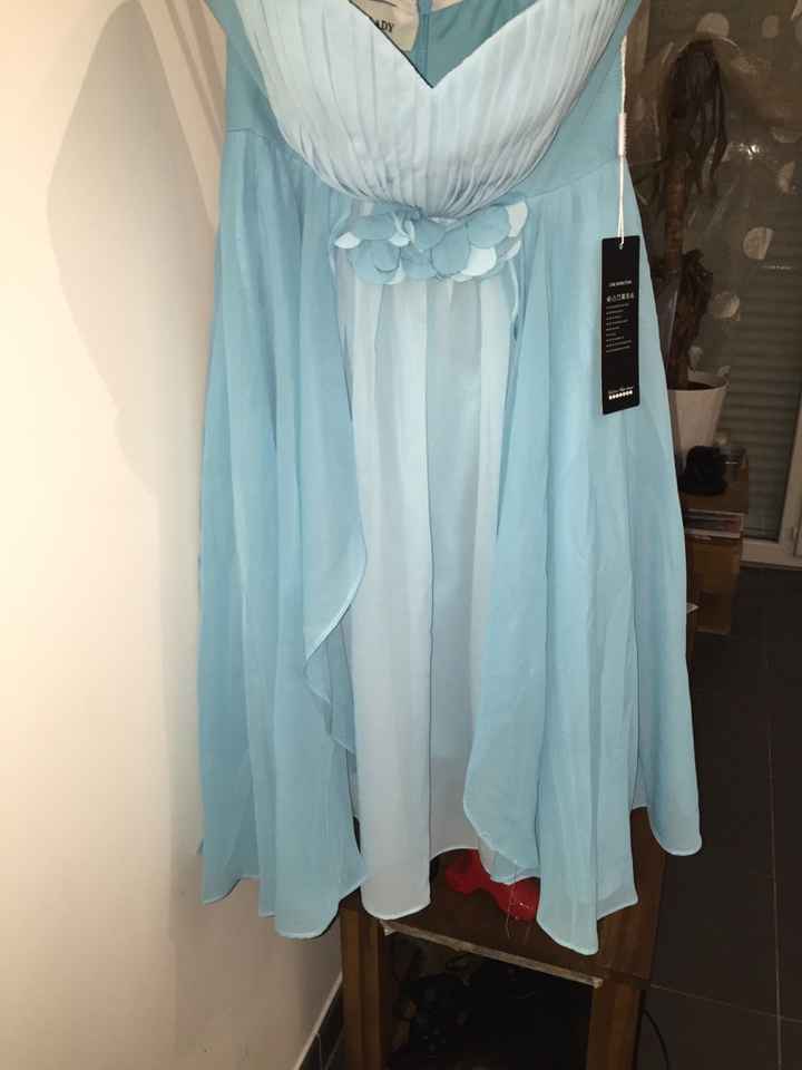 Robes demoiselles d'honneur commandées - 1