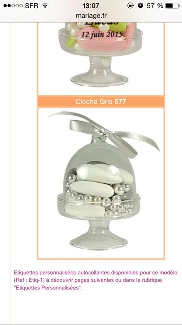 Boite à dragees invités - 1