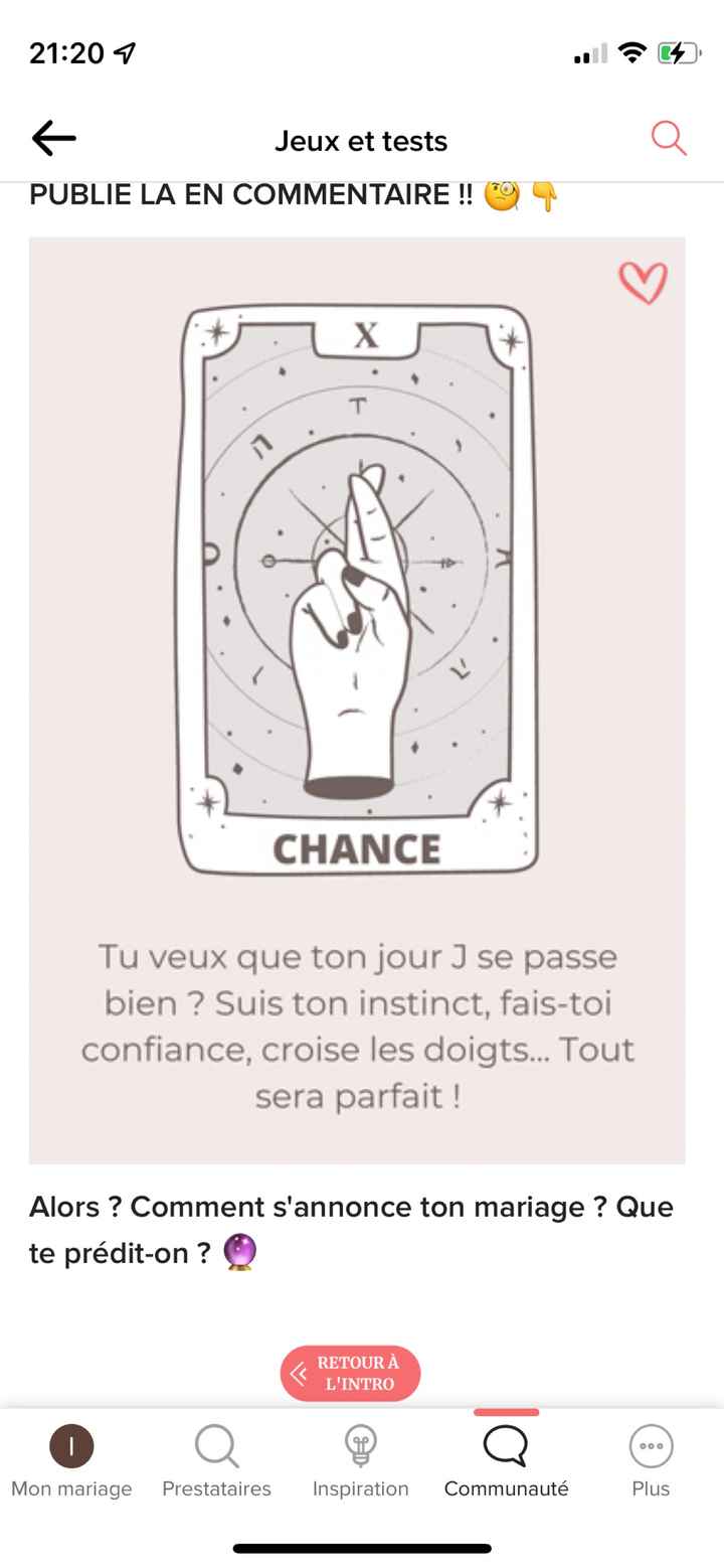 La chance te sourit 🔮😃 - 1