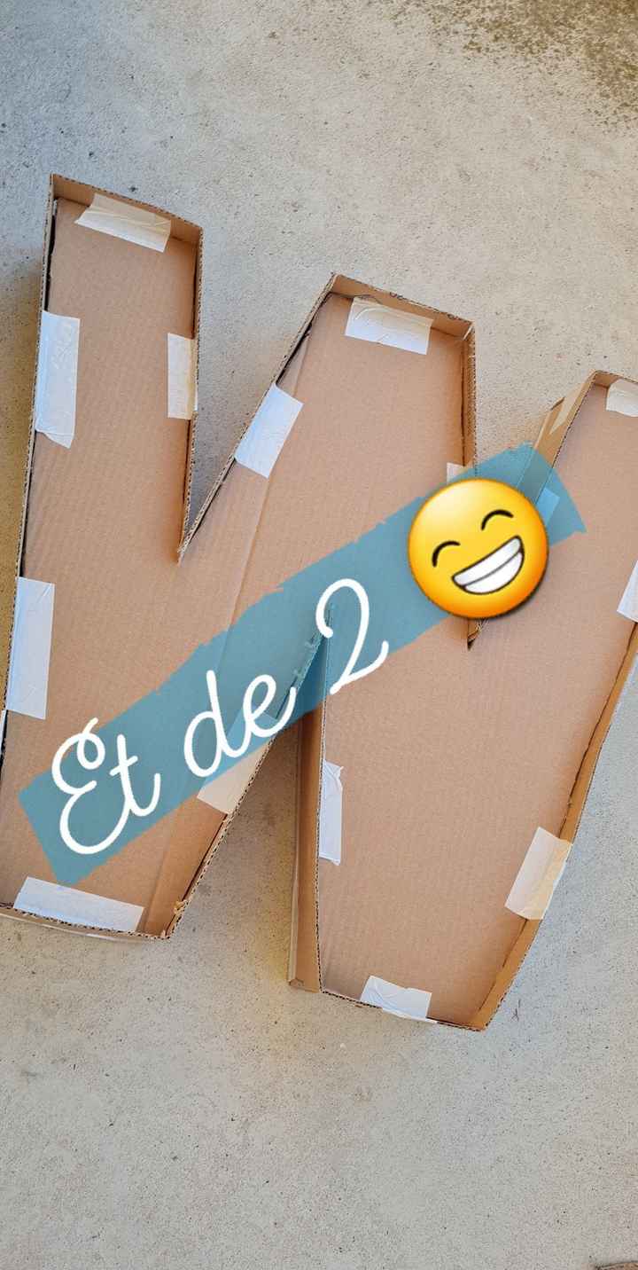 Lettres géantes 2 - 1