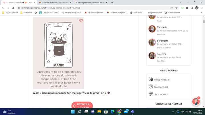 La chance te sourit 🔮😃 - 1