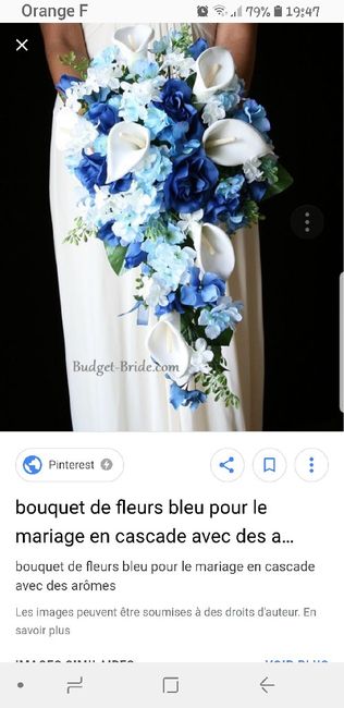 Bouquet de mariée. - 1