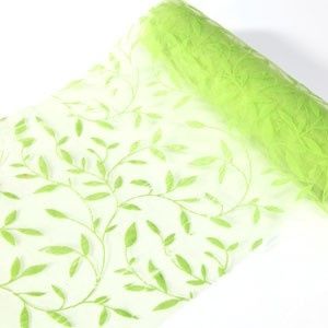 chemin de table feuilles