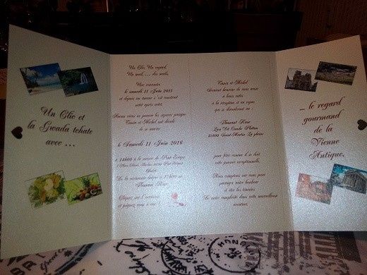 Notre faire part maison 2