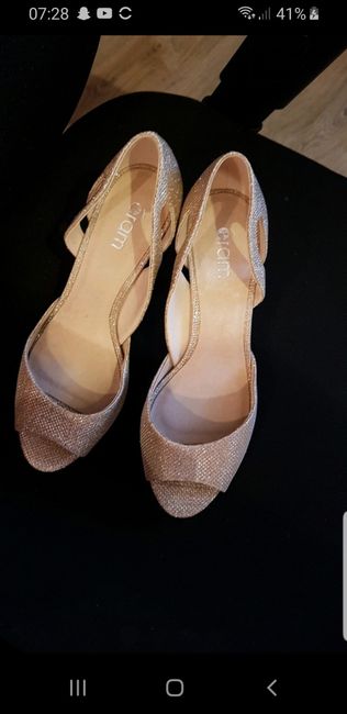 Vinted : chaussures de mariée. - 2