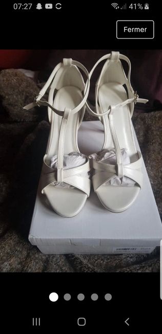 Vinted : chaussures de mariée. 9