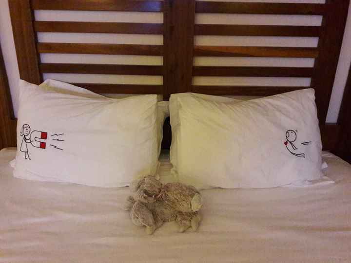 Doudous + oreillers romantiques