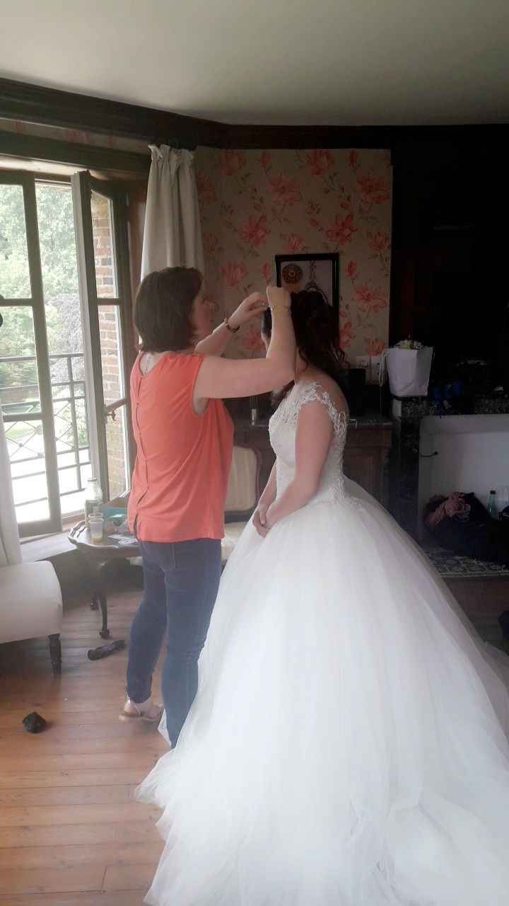 Avec ma maquilleuse/coiffeuse