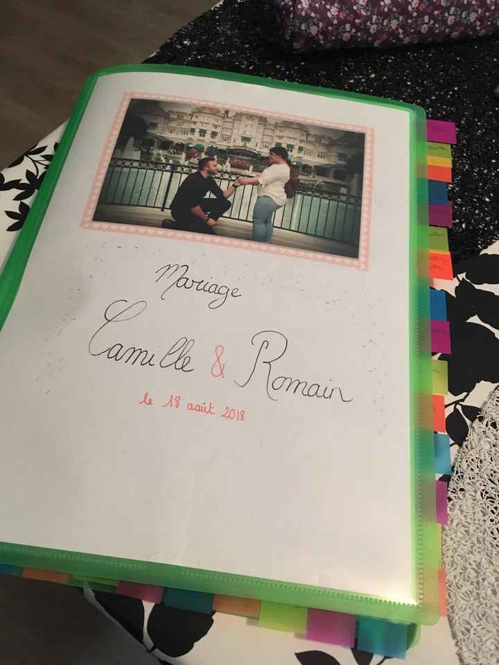 évolution du cahier de mariage !! - 1
