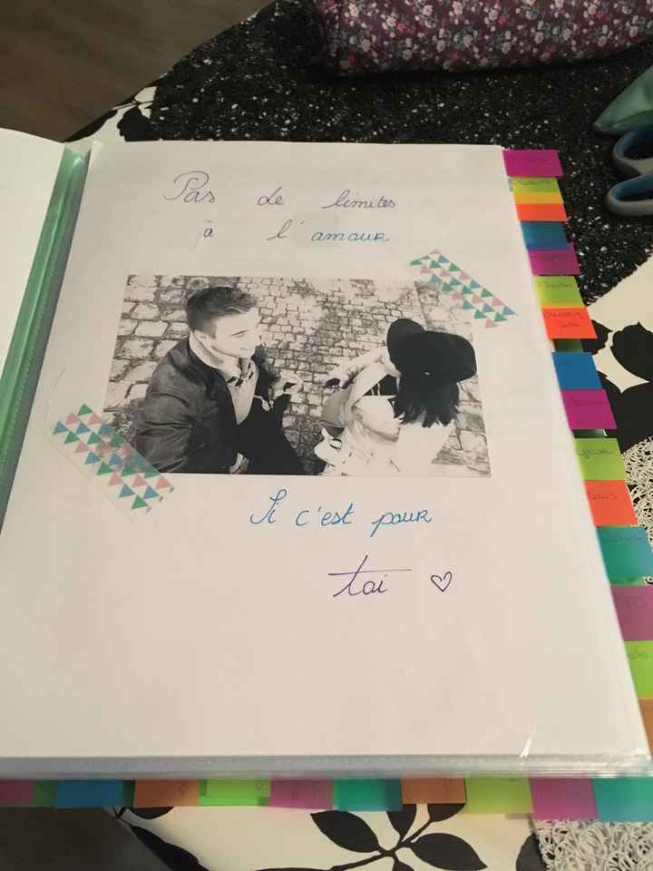 évolution du cahier de mariage !! - 3