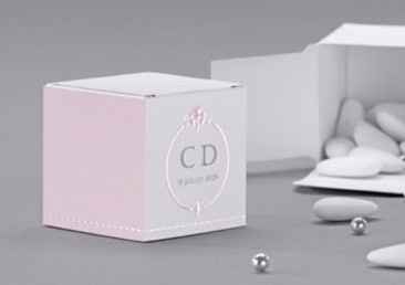 Boite a dragées de chez Cotton Bird