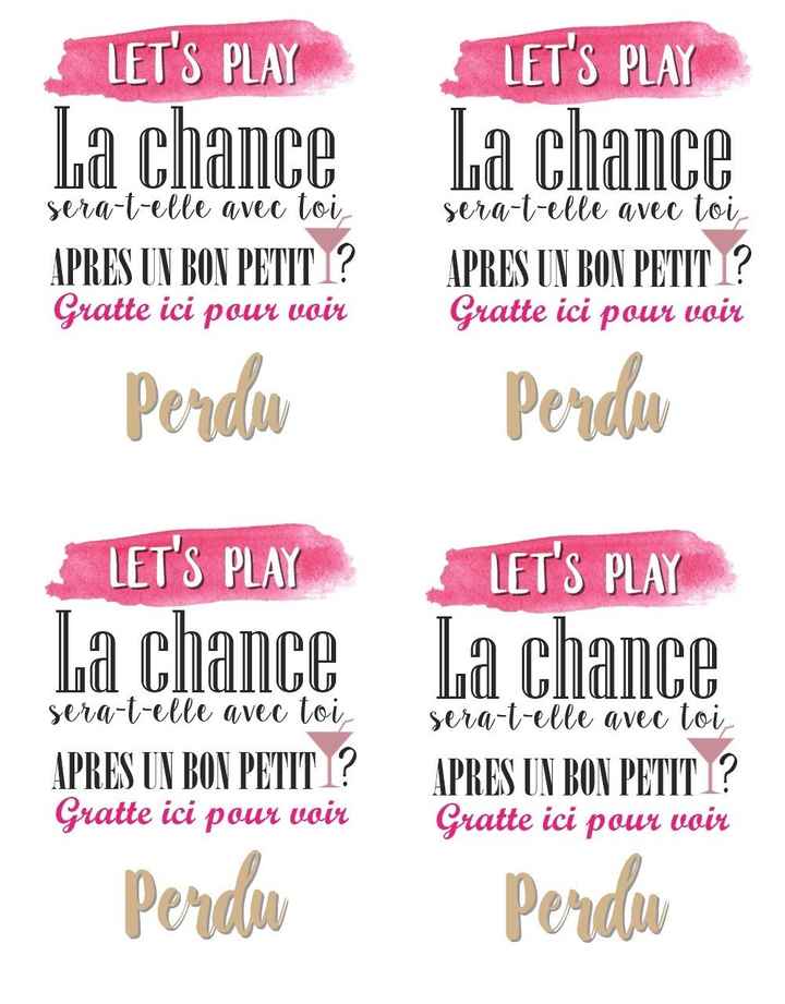 Ticket à gratter