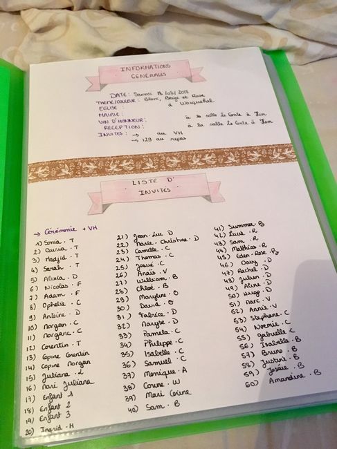 Book d'organisation 📖👰🏻 - 3