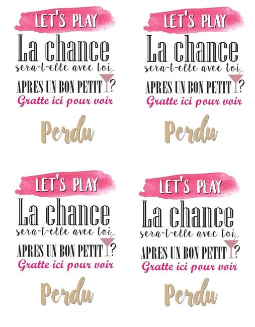 Ticket à gratter