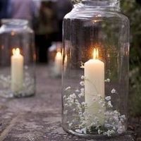 Inspiration centre de table bougie 