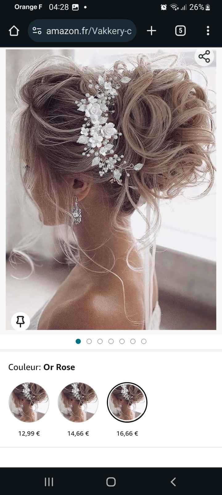 Catégorie de la semaine : Accessoires pour la mariée 🤩 - 1